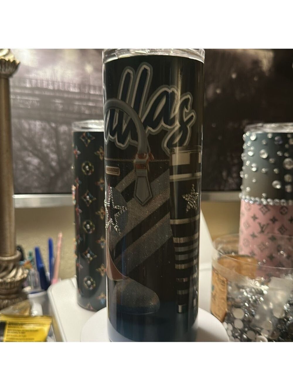 Rhinestone tumblers 20 oz - Picture 7 of 7